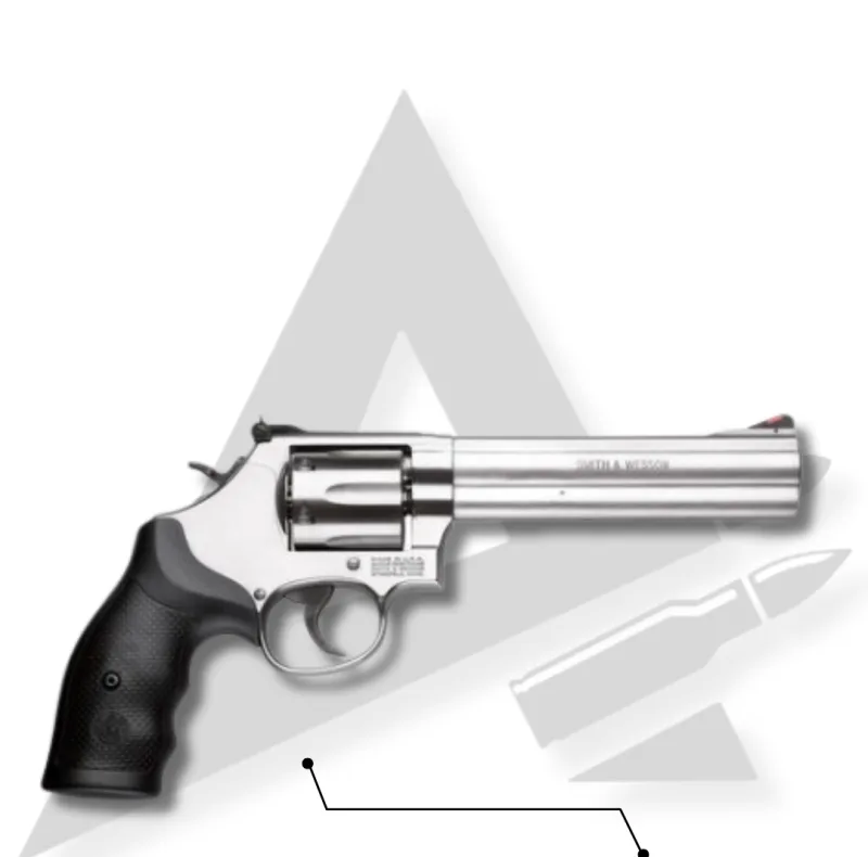 Revolver Smith & Wesson 686 u nerđajućem čeliku