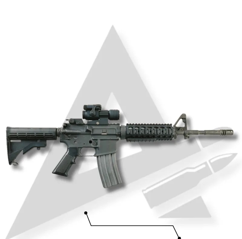 Poluautomatska puška Colt M4 sa optikom